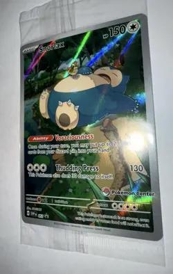 Snorlax SVP 051 Pokemon Center Stamped 151 PC ETB Promo SEALED - Image 3