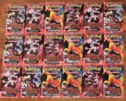 Pokemon TCG Destined Rivals Half Booster Box equivalent (18 Packs) New & Sealed - Image 1