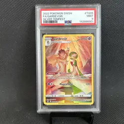 PSA 9 GARDEVOIR #TG05 - Silver Tempest fill art Trainer Gallery SWSH Pokemon - Image 1