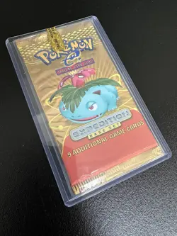 Pokemon Expedition Base Set Booster Pack TCG 2002 Venusaur 17.66g Sealed English - Image 1