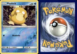 Pokemon TCG Psyduck 11/68 Hidden Fates Reverse Holo NM - Image 1