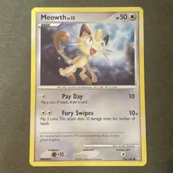 Meowth LV.13 106/146 EX: Legends Awakened Common Regular Pokemon - Image 1