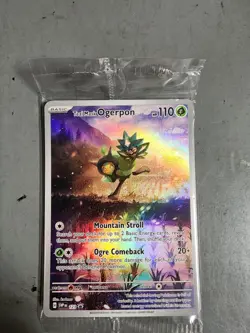Teal Mask Ogerpon 123 - Scarlet & Violet Black Star Promo Pokemon TCG SEALED - Image 1