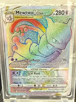 Mewtwo VSTAR (Secret) 079/078 Pokemon GO Holo - Image 1