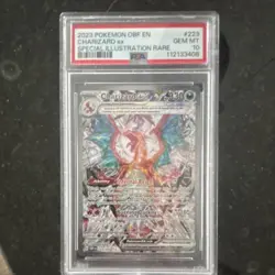 Pokemon Charizard ex 223/197 Obsidian Flames Special Illustration Rare PSA 10 - Image 1