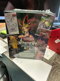 Konami Yu-Gi-Oh! TCG Mystery Power Box Sealed 5 Boosters Sleeve Mystery Item - Image 1