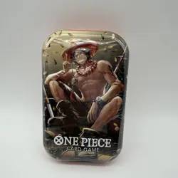 ONE PIECE CARD GAME - TIN PACK - SET VOL. 2 (TS-02 OP13) NEW SEALED ENGLISH ACE - Image 1