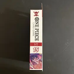 ONE PIECE TCG Edward Newgate (RED) STARTER DECK (ST-15) Brand New With PRB Pack! - Image 4