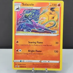 Salazzle 028/202 SWSH01 Sword & Shield Base Set Pokemon TCG Card NM - Image 1