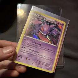 Pokemon TCG Gengar Breakthrough 60/162 Reverse Holo Rare 130 HP Stage 2 Card - Image 2