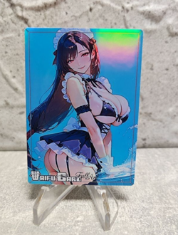 Tifa Trading Card Waifu Goddess Story Anime Girl holo Karte Manga Full Art - Image 1