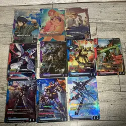Bandai Gundam TCG LR And R+ Card Collection - Image 1