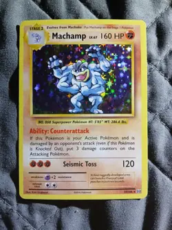 Machamp 59/108 XY Evolutions NM Holo Foil Rare Pokemon Card Never Played - Image 1