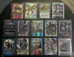 Digimon Card Game TCG 14 Card LOT - Image 1
