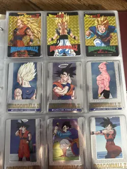 Dragon Ball Z Trading Cards HUGE LOT Binder – Hero Collection, Platinum, Holo - Image 3