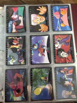 Dragon Ball Z Trading Cards HUGE LOT Binder – Hero Collection, Platinum, Holo - Image 5