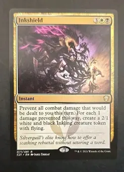 Inkshield Commander 2021 MTG Regular Near Mint - Image 1