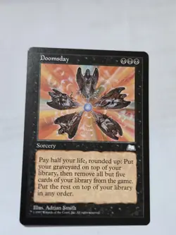 Doomsday Weatherlight MTG Black Sorcery Mint - Image 1