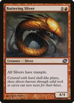 Battering Sliver [Planar Chaos] Moderately Played - Image 1