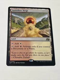 Sunbillow Verge Aetherdrift Regular - Image 1