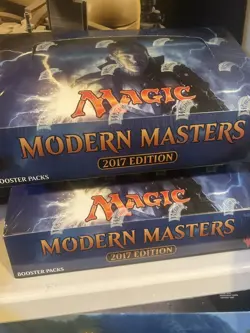 MTG Magic The Gathering MODERN MASTERS 2017 Sealed Booster Box English 630509522323 - Image 1