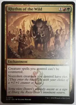 [MTG] Rhythm of the Wild (0217) (RVR) NM - Image 1