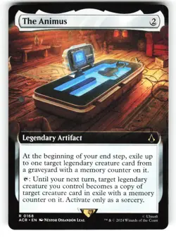 The Animus (Extended Art) #168 (NM) (Non-Foil) (R) (ACR) Magic MTG - Image 1