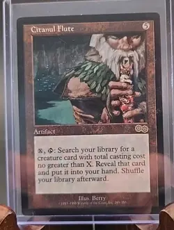 Citanul Flute Urza's Saga MTG Regular Lightly Played - Image 3