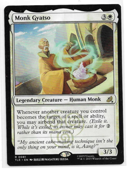 Monk Gyatso - Avatar: The Last Airbender: Eternal-Legal MTG Rare - Image 1