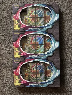 Pokemon Morpeko V-Union Special Collection TCG New Sealed (3 Boxes) 820650850196 - Image 1