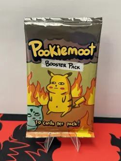 Pookiemoot Booster Pack Gen 1 or Gen 2_Base Pokemon fan art Poke Derp_New Sealed - Image 2