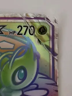 Pokemon Celebi & Venusaur GX SM Team Up 182/181 Secret Rare -Heavily Damaged - Image 5