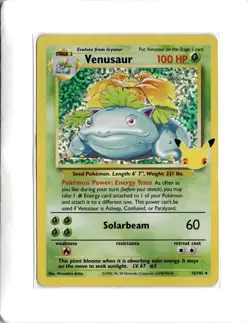 Pokemon TCG Venusaur Celebrations: Classic Collection 15/102 - Image 1