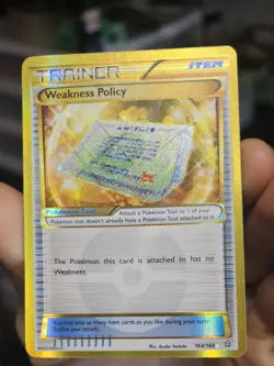 Weakness Policy - 164/160 - Pokemon Primal Clash XY Secret Rare MP - Image 2