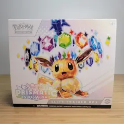 BOX ONLY Pokemon TCG: Scarlet & Violet: Prismatic Evolutions - Elite Trainer Box - Image 1