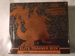 Champions Path Elite Trainer Box ETB Sealed Sword & Shield Pokemon - Image 1
