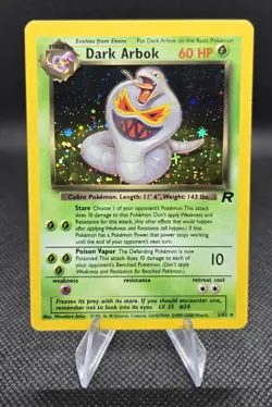 Dark Arbok 2/82 Pokemon Team Rocket Unlimited (Holo) - NM - Image 1