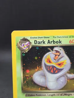 Dark Arbok 2/82 Pokemon Team Rocket Unlimited (Holo) - NM - Image 2