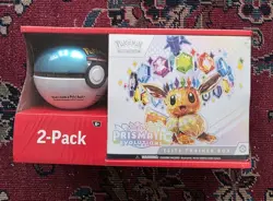 Pokemon Prismatic Evolutions Bundle – 2 Sam’s Club Exclusive ETB + Poke Ball Box - Image 1