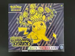 Pokemon Surging Sparks ETB Elite Trainer Box (FACTORY SEALED) - Image 1