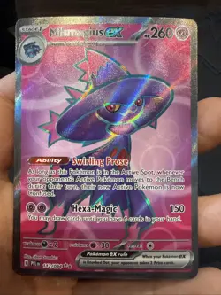 Pokemon TCG Mismagius EX 112/094 Ultra Rare Full Art Holo Phantasmal Flames NM - Image 1