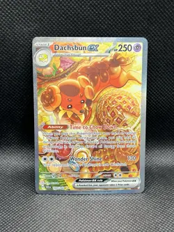 Dachsbun ex 169/142 SIR Stellar Crown Sv07 SPECIAL ILLUSTRATION RARE Pokemon TCG - Image 1