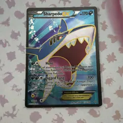 The Pokemon Company Sharpedo EX Full Art Holo Ultra Rare 152/160 XY Primal Clash - Image 1