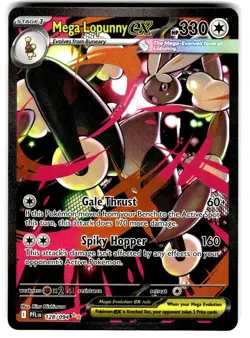 Mega Lopunny Ex SIR 128/094 - Phantasmal Flames NM-PACK FRESH Pokemon - Image 1