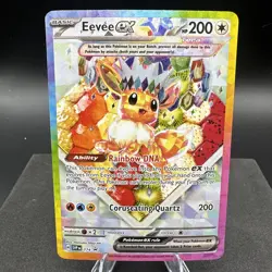 Eevee ex Pokemon Scarlet & Violet Black Star Promo #174 - Image 1