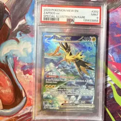 Pokemon Zapdos ex Sv: Scarlet & Violet 151 202/165 Special Illustration Rare PS… - Image 1