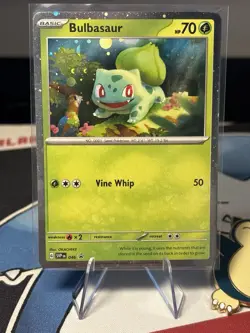 2023 Pokemon Scarlet & Violet Bulbasaur (Cosmo) 046 NM - Image 1