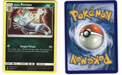 Alolan Persian Rare Pokemon TCG Lost Thunder 119/214 LP - Image 3