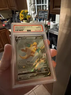 Pokemon Dragonite V PSA 10 069/063 SR Alternative Art CS4.5 Chinese Rare Gem - Image 1