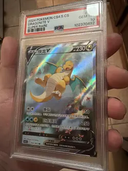 Pokemon Dragonite V PSA 10 069/063 SR Alternative Art CS4.5 Chinese Rare Gem - Image 4